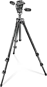 Manfrotto MK294C3-D3RC2 Carbon Fiber Tripod 3-Way Head — main product image
