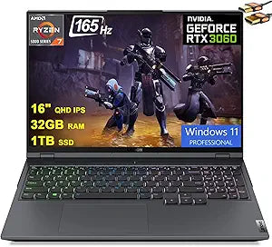 Lenovo Legion 5 Pro - 16" QHD 165Hz Gaming Laptop