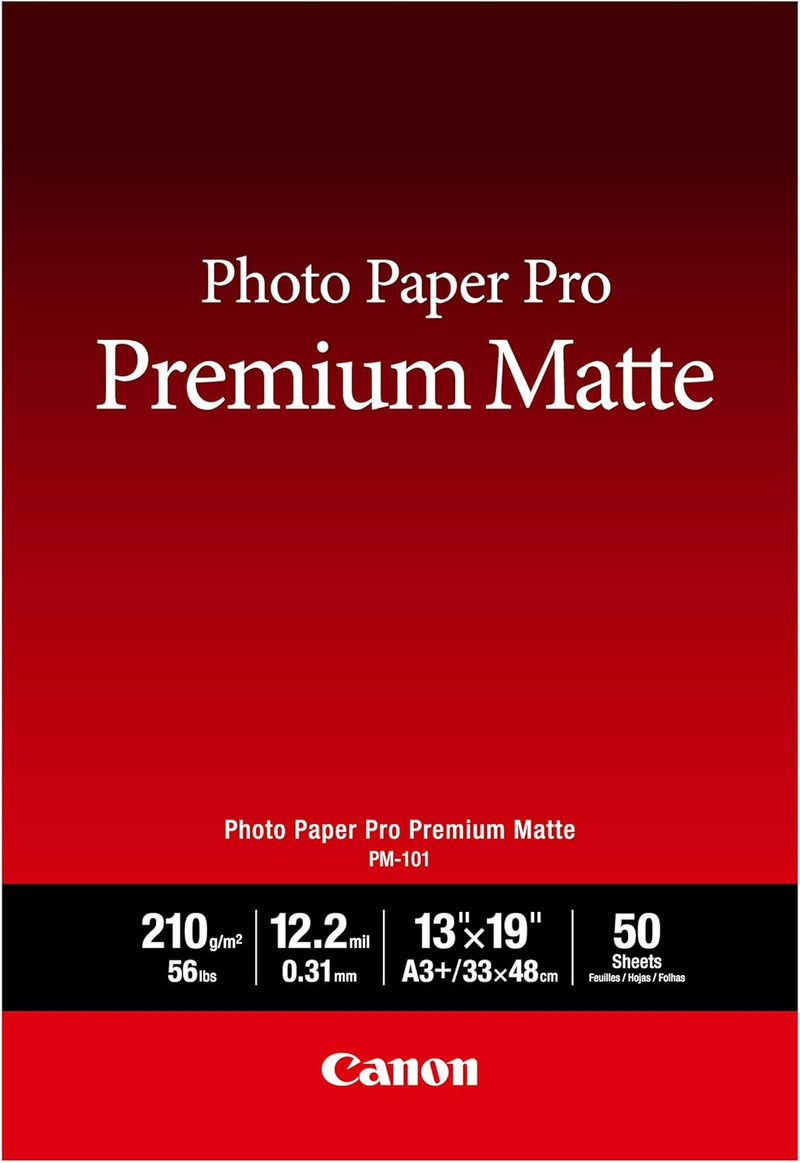 Canon 8657B010 Photo Paper Pro Premium Matte 13x19 — main product image