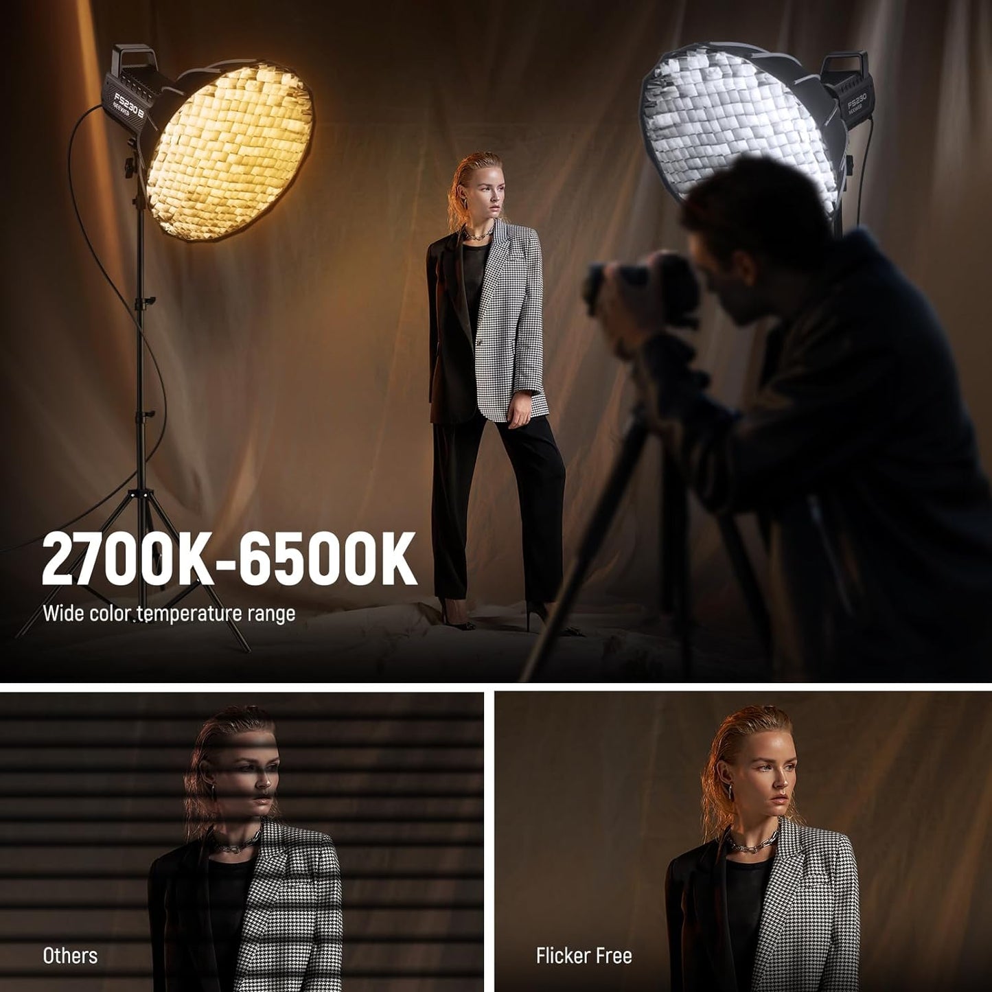 Neewer FS230B 230W Bi-Color LED Video Light