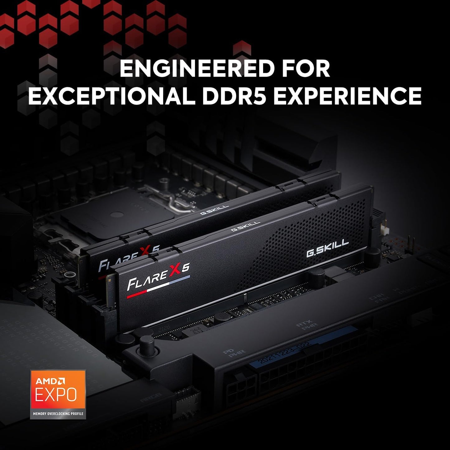 G.Skill F5-6000J3636F16GX2-FX5 32GB DDR5 6000MHz AMD EXPO RAM
