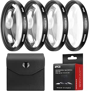 Neewer 52MM Macro Close-Up Filter Kit
