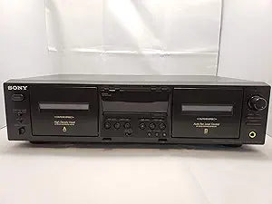 Sony TCW-E475 Dual Cassette Player Recorder