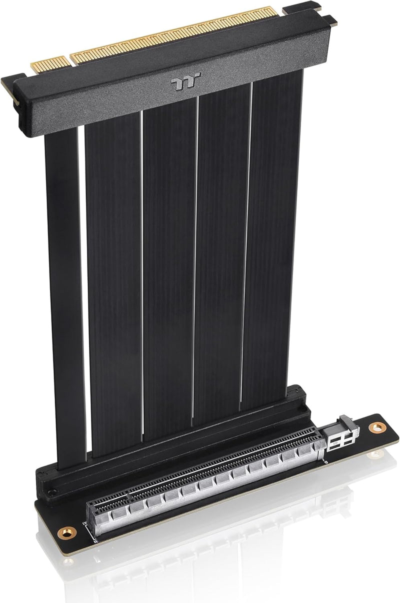 Thermaltake AC-071-CO1OTN-C1 PCIe 4.0 90° Riser Cable 130mm — main product image