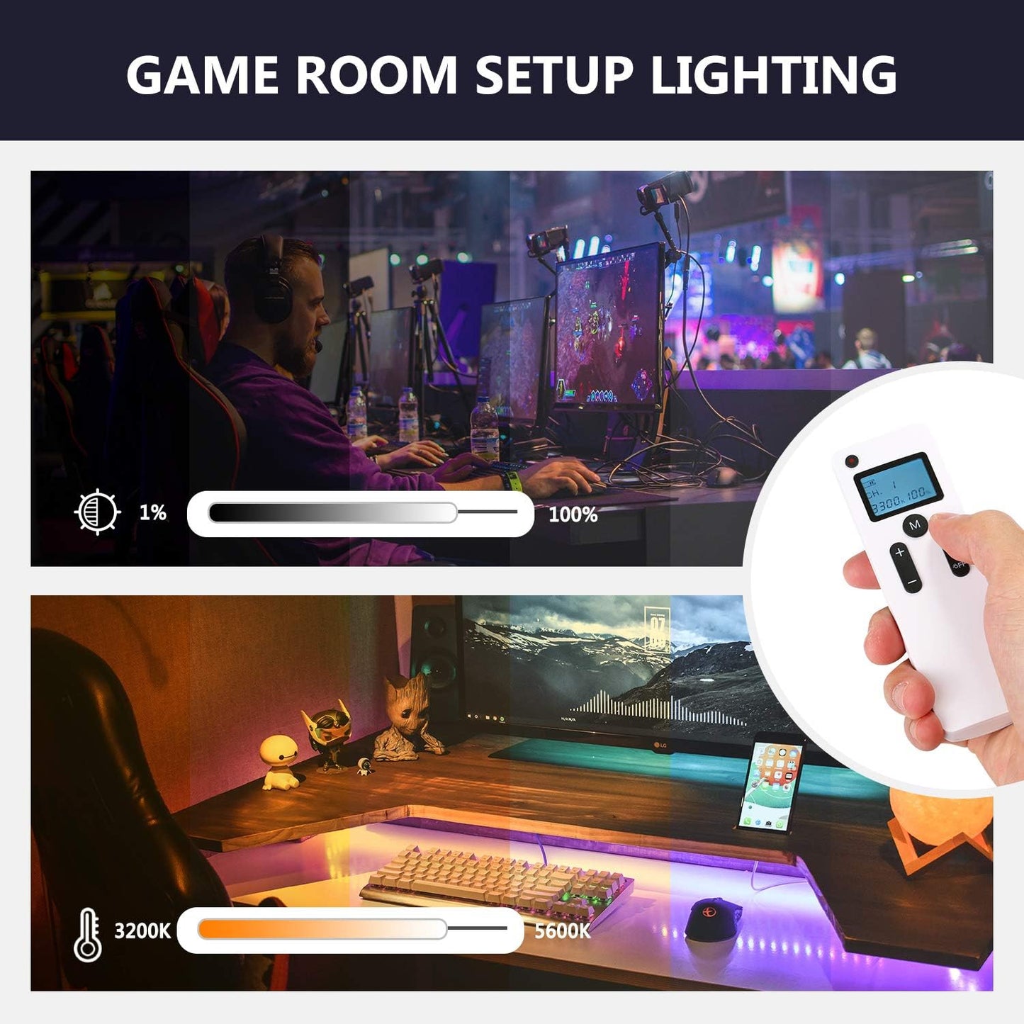 Neewer 10095062 16-inch LED Ring Light Stand Kit