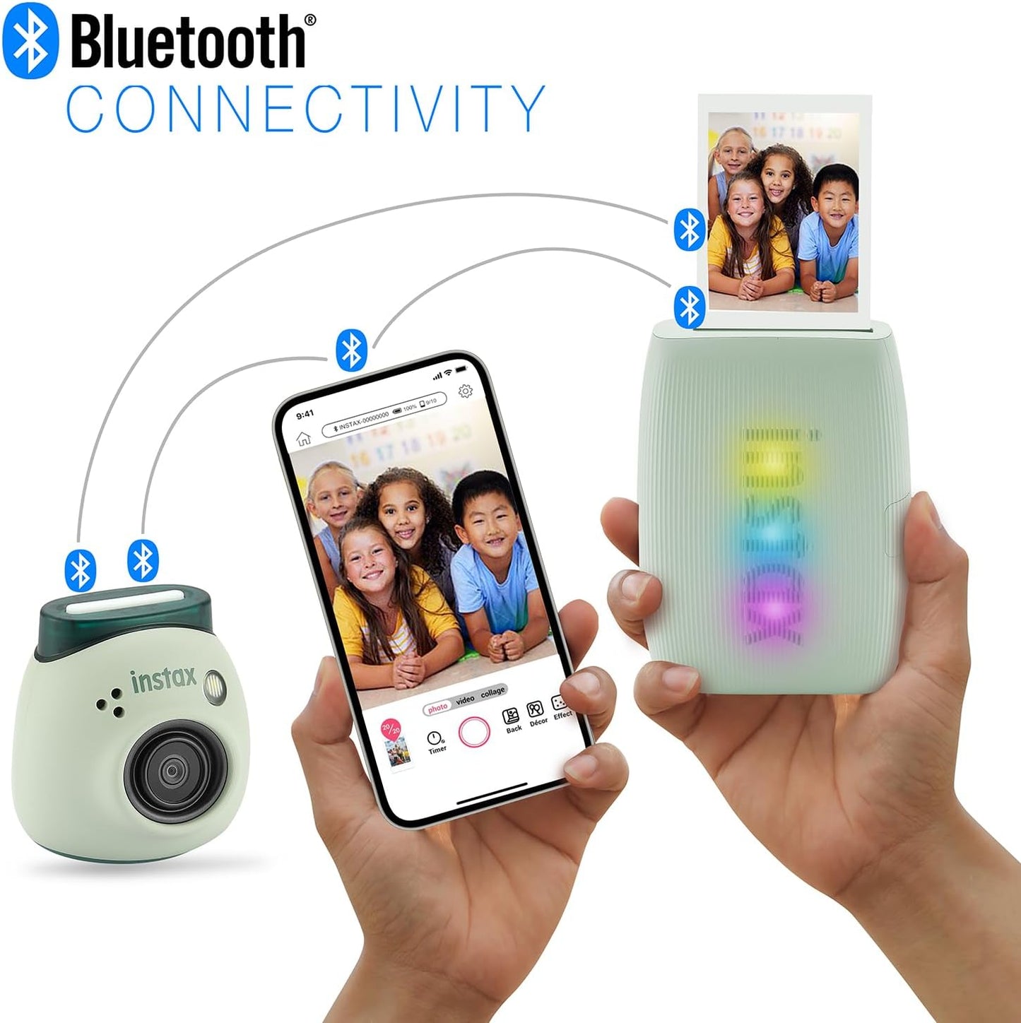 Fujifilm Instax Pal Digital Camera + Link 3 Printer Kit