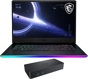 MSI GE6611070-4240-226030 Raider 15 Gaming Laptop RTX 3070 with Dock — main product image