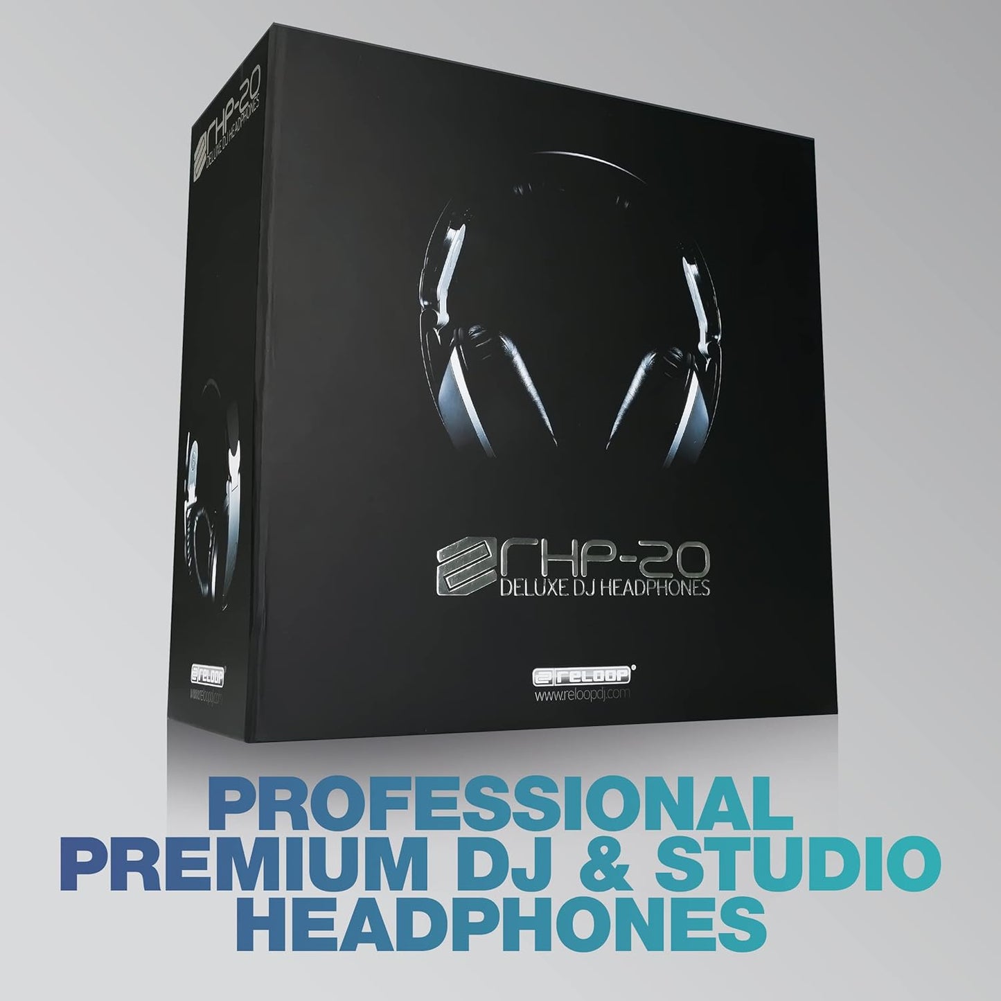 Reloop AMS-RHP-20 Premium DJ Headphones Black