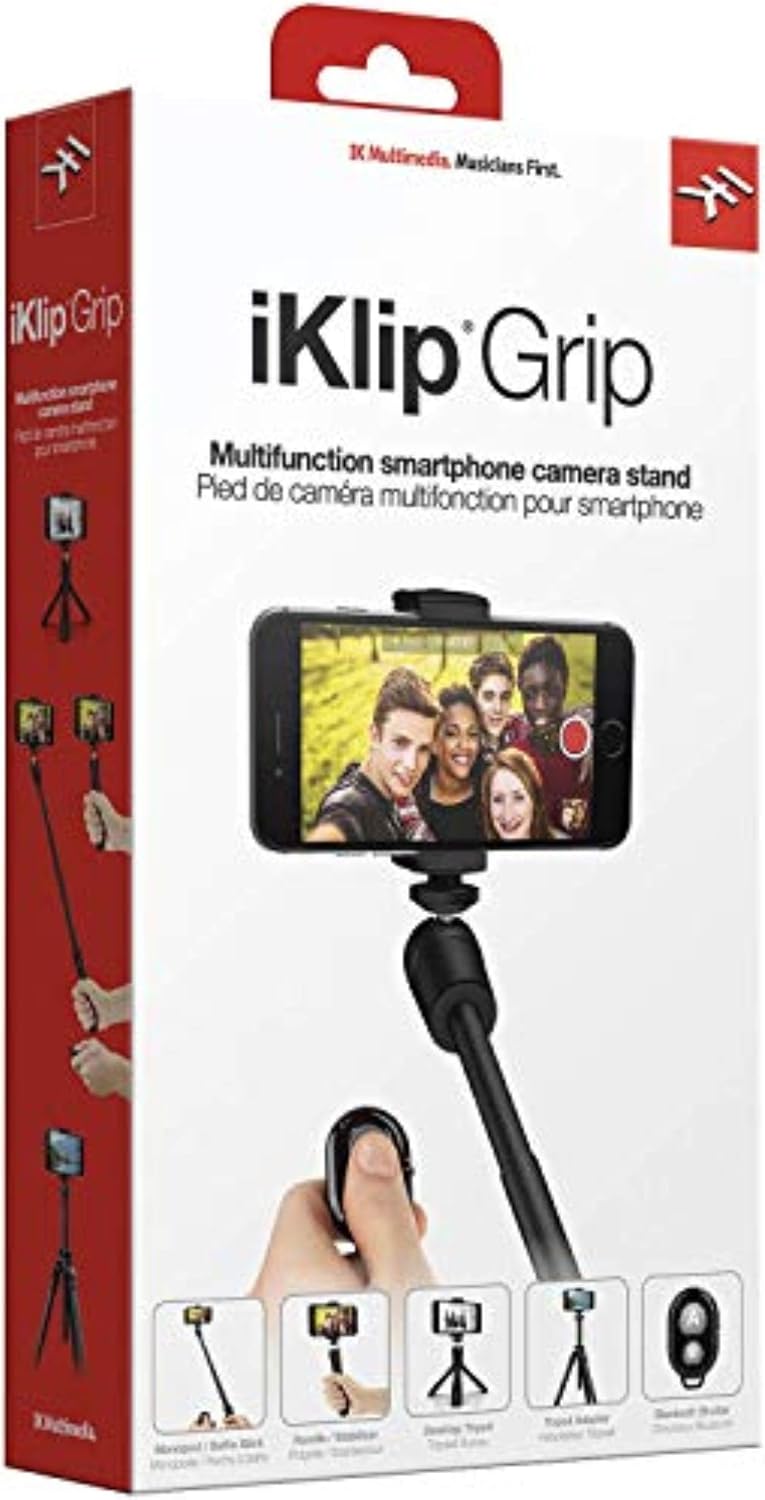 IK Multimedia IPIKLIPGRIP Universal Smartphone Holder