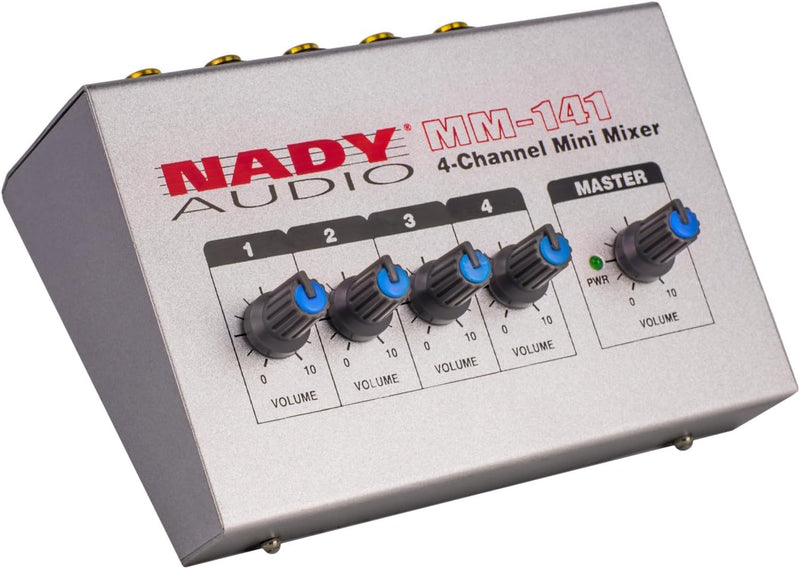 Nady MM141 4-Channel Mono Mini Mixer Portable — main product image