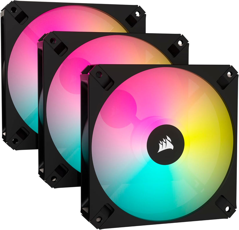 Corsair iCUE AR120 RGB 120mm Triple Fan Kit — main product image