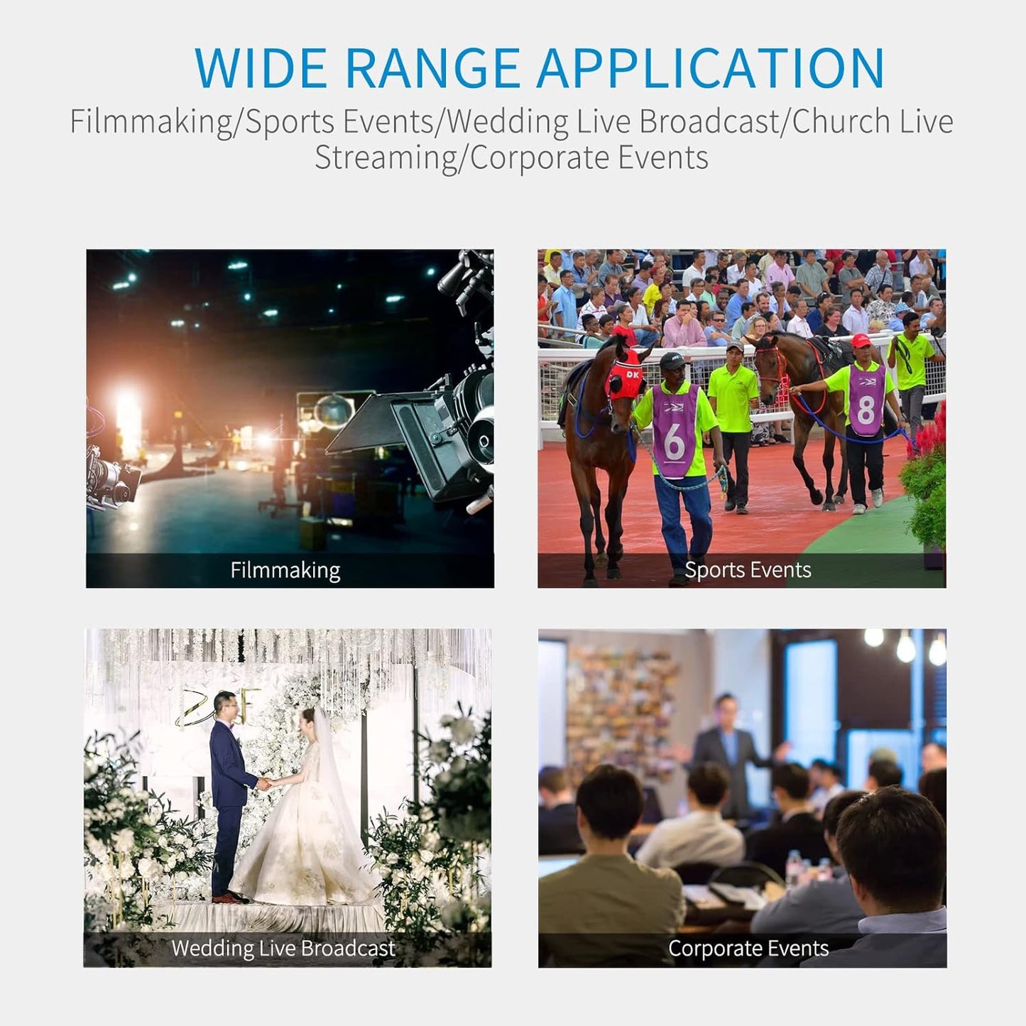FEELWORLD W1000S-OF-US-FW Wireless Video Transmission System