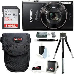Canon 1075C001 PowerShot ELPH 360 HS Digital Camera Bundle