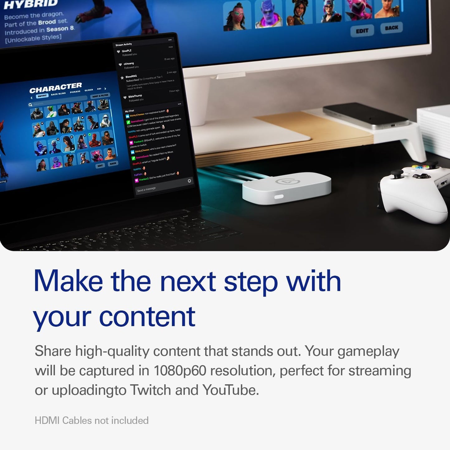 Elgato 20GBI9901 Game Capture Neo 4K60 HDR Passthrough