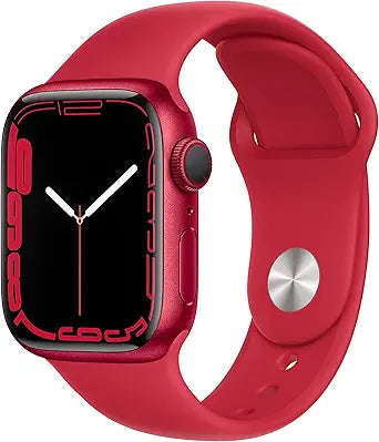 Apple Watch Series 7 GPS 41mm (PRODUCT)RED — main product image