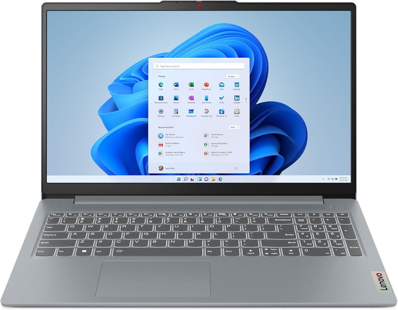Lenovo 82XQ001GUS IdeaPad Slim 3: Ryzen 3, 8GB, 256GB SSD, Arctic Grey — main product image