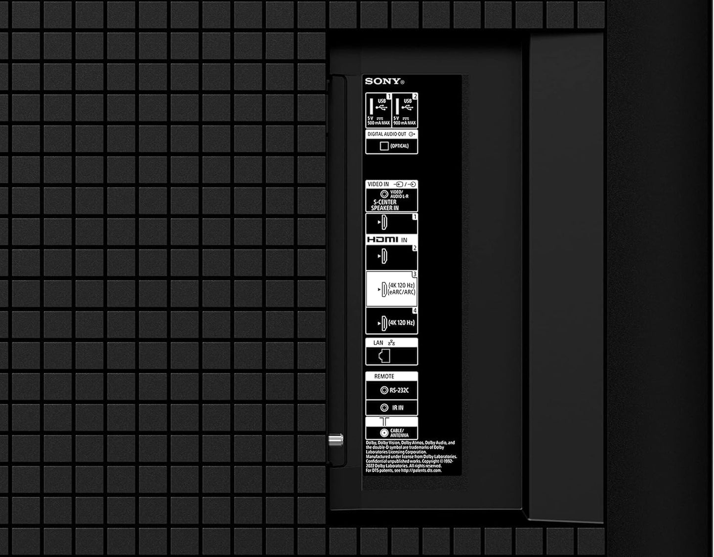 Sony BRAVIA XR55X90L 55" 4K Full Array LED Smart Google TV