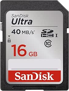 SanDisk SDSDUN-016G-G46 16GB Ultra SDHC Memory Card