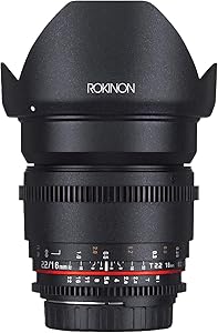 Rokinon CV16M-NEX 16mm T2.2 Cine Wide Angle Lens — main product image
