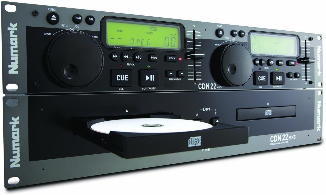 Numark CDN22MK5 Dual CD Player Rack Mount