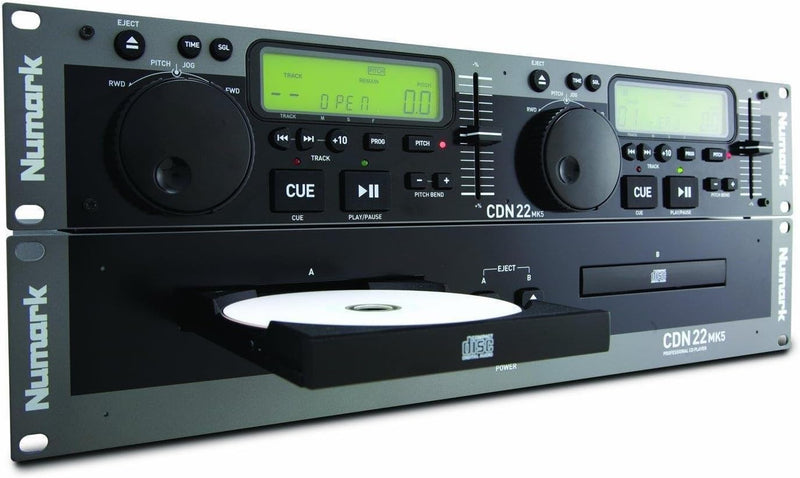 Numark CDN22MK5 Dual CD Player Rack Mount — main product image