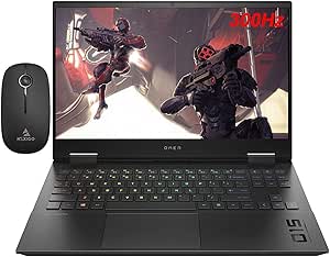 HP OMEN 15.6" i7 RTX 2060 300Hz Gaming Laptop Bundle