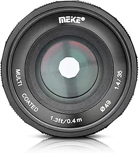 Meike MK-320F 35mm F/1.4 Sony APS-C Lens — main product image