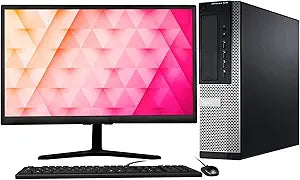 Dell 7010 i5 Quad Core Desktop PC 20" LCD