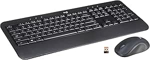 Logitech MK540 Wireless Keyboard and Mouse Combo (Renewed)