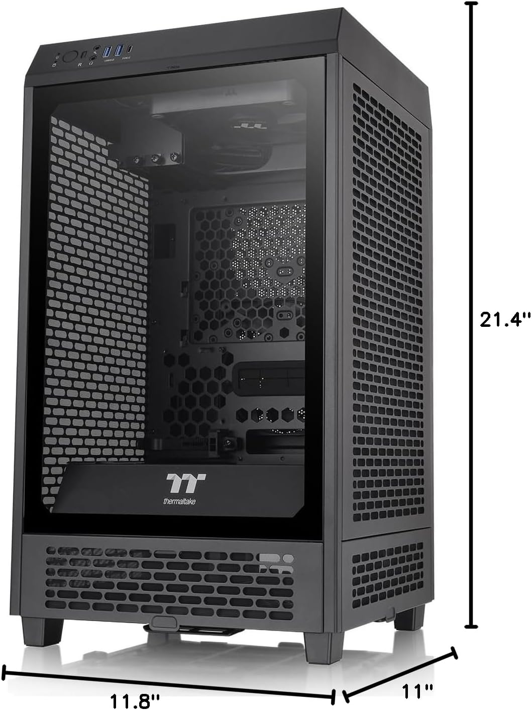 Thermaltake The Tower 200 Black Mini-ITX Computer Case