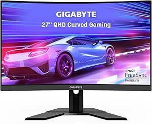 Gigabyte G27QC 27" 165Hz Curved Gaming Monitor