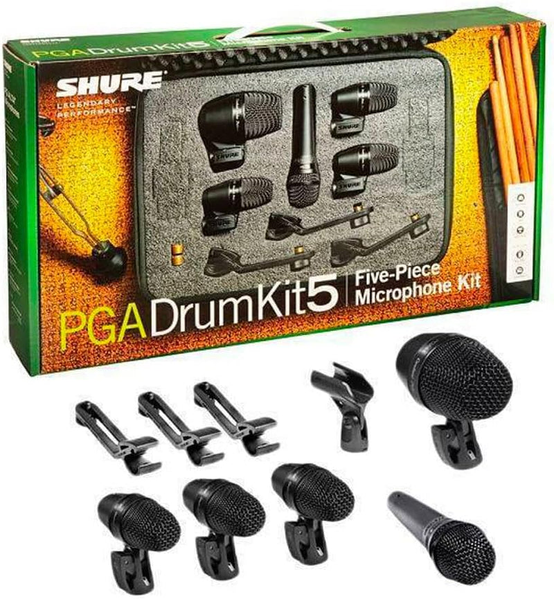 Shure PGADRUMKIT5 5-Piece Drum Microphone Kit — main product image