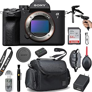 Sony ILCE-7M4/B a7 IV Mirrorless Camera Body Bundle
