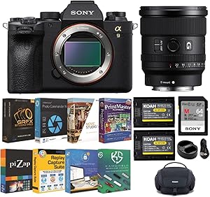 Sony Alpha a9 II Full Frame Camera 20mm Lens Bundle