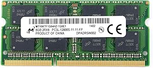 Dell MT16KTF1G64HZ-1G6E1 8GB DDR3-1600 Laptop RAM — main product image