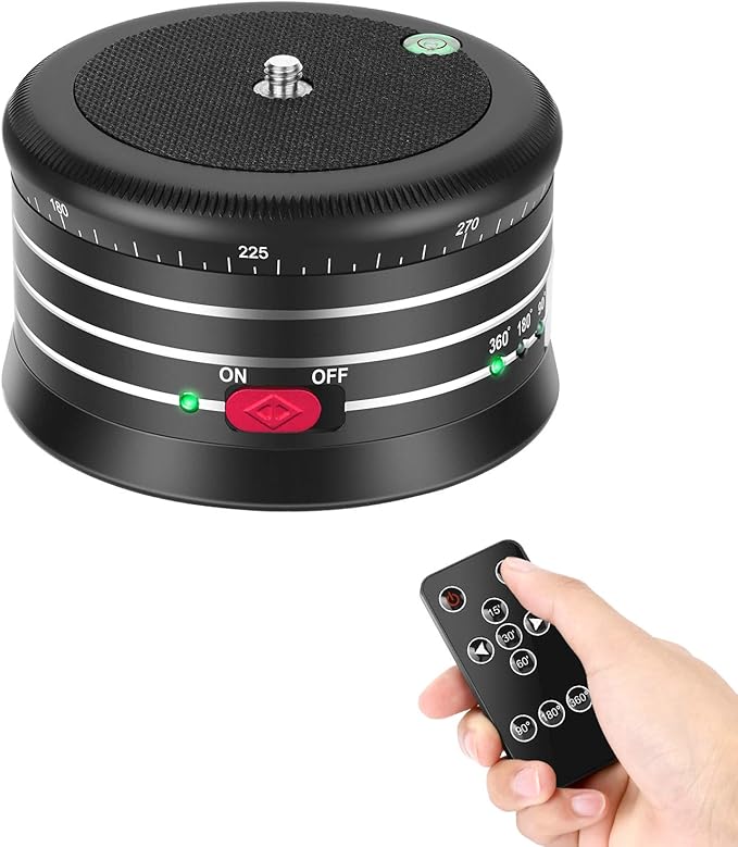 Neewer Electric Panoramic Tripod Head Time Lapse — main product image