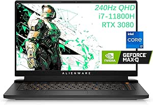 Dell Alienware M15 R6 Gaming Laptop i7-11800H RTX 3080 32GB 240Hz — main product image