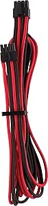 Corsair CP-8920240 Red/Black Sleeved EPS12V/ATX12V Cables