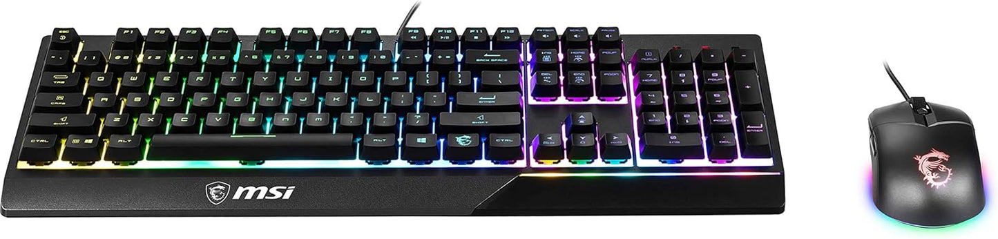 MSI VIGOR GK30 COMBO RGB Gaming Keyboard Mouse Set
