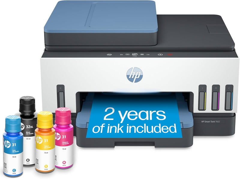 HP Smart Tank 7602 Wireless Ink Tank Printer — main product image