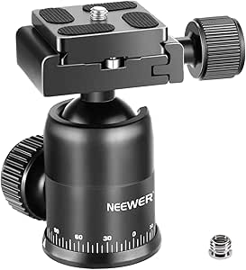 Neewer 10090777 Low Profile Tripod Ball Head - 77lb Load