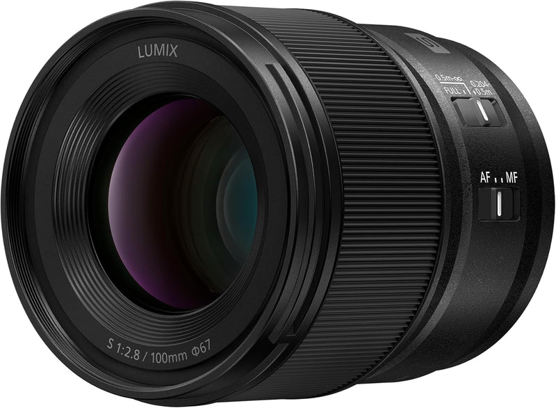 Panasonic S-E100 100mm F2.8 Macro Full Frame Lens — main product image