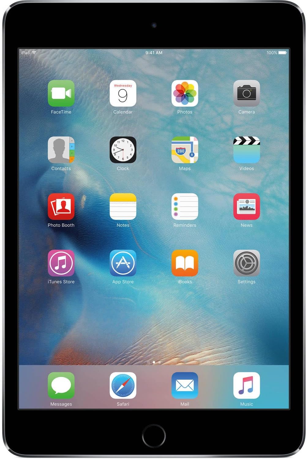 Apple iPad mini 4 64GB WiFi Space Gray Renewed
