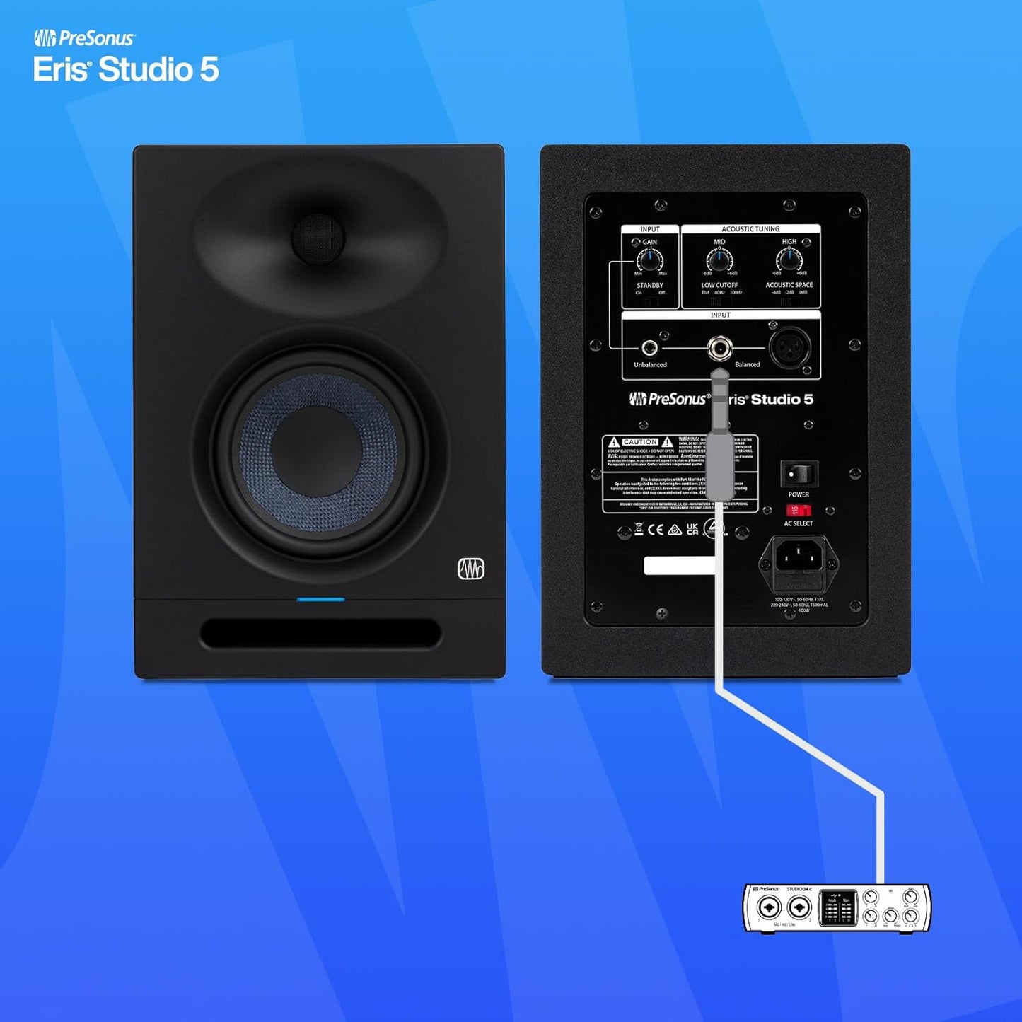 PreSonus Eris Studio 5 Active Studio Monitor
