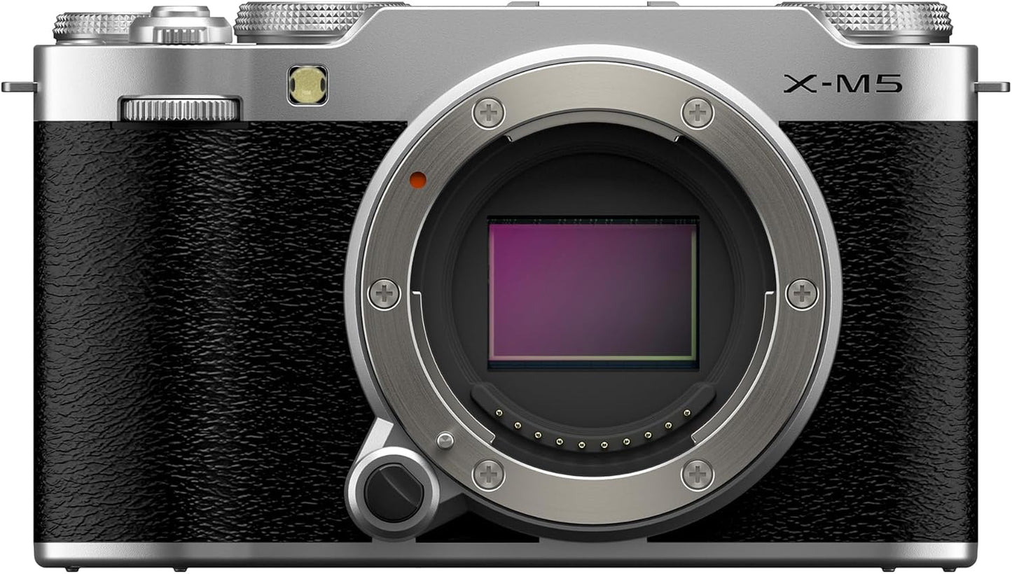 Fujifilm X-M5 Silver Mirrorless Camera Body