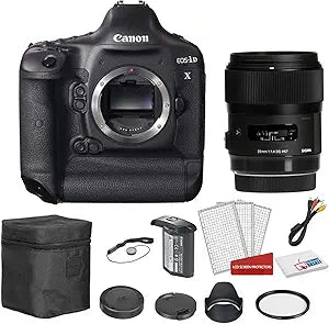 Sigma 340-101 35mm F1.4 Canon EF Lens Bundle