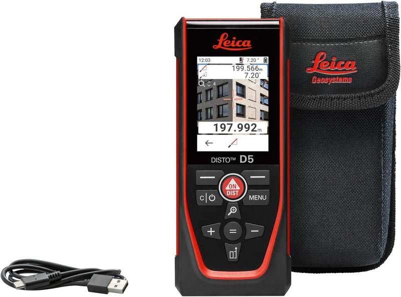 Leica 950908 Disto D5 Laser Distance Meter Pointfinder Bluetooth — main product image