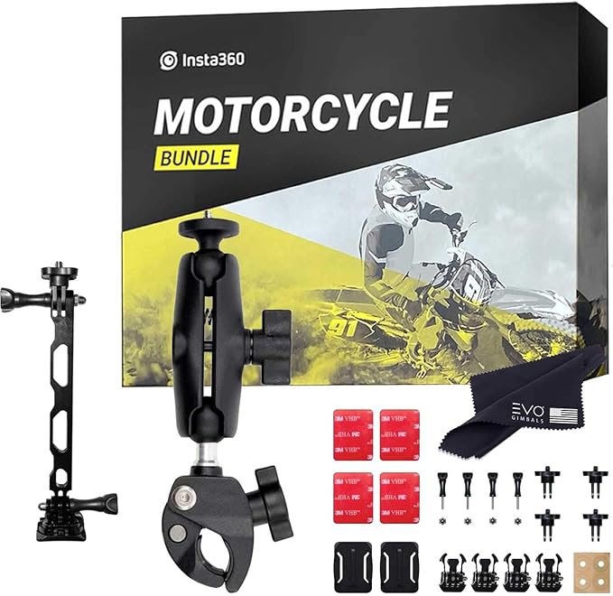 Insta360 DINMBBD/A Motorcycle Bundle for ONE X2 ONE R GO 2 ONE X