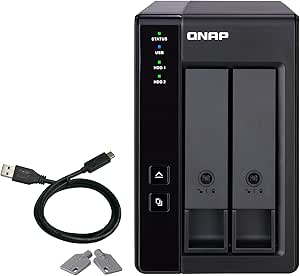 QNAP TR-002 2-Bay USB-C Direct Attached Storage DAS