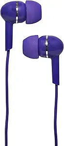 Magnavox MHP4850-PL Purple Comfort Stereo Wired Earbuds — main product image